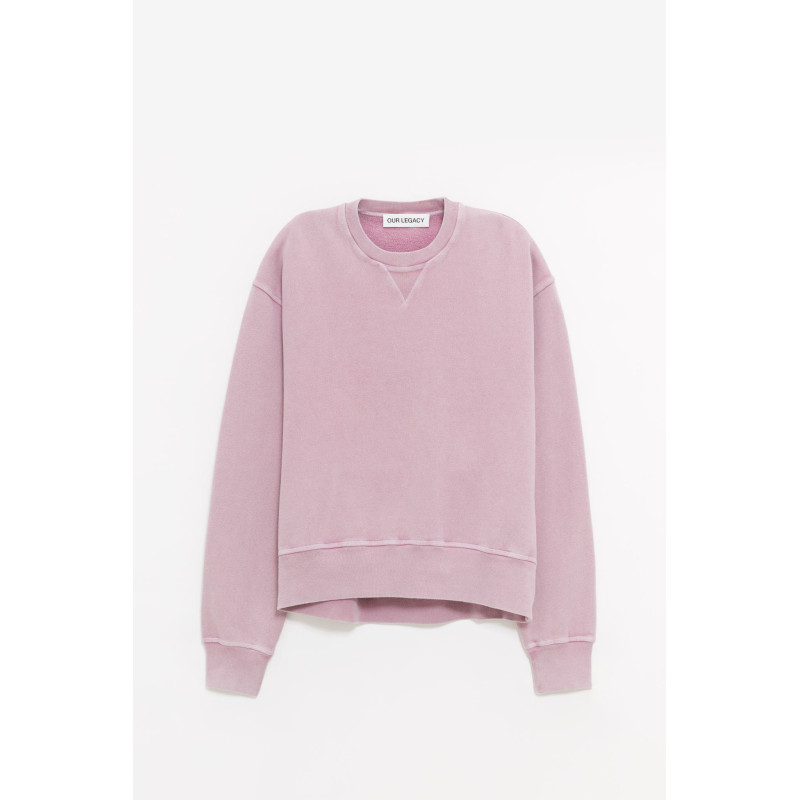 OUR LEGACY GENTLEMENS PINK STAR FLEECE BASE SWEATSHIRT
